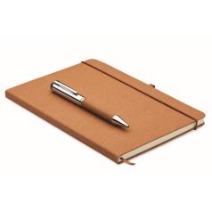   Agenda cu pix inclus, A5, Dictando, 2401E15904, Everestus, 24x1.6x19.4 cm, Hartie, Bej