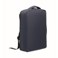   Rucsac laptop, 15 inch, 2410E22140, Everestus, 41 x 29 x 11 cm, rPET, Albastru marin francez