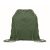 Saculet cu snur, 2410E23050, Everestus, 37 x 41 cm, Bumbac, Verde inchis