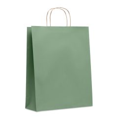   Punga cadou mare, 21MAR2854, 32x12x40 cm, Everestus, Hartie, Verde