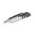 Cutter retractabil, Everestus, 22FEB0157, 15.5x4x2 cm, Aluminiu, Argintiu