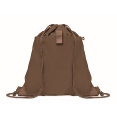   Saculet cu snur, 2410E23054, Everestus, 38 x 42 cm, Bumbac, Maro