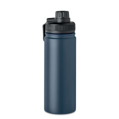   Sticla de apa bidon sport, Everestus, 42FEB231033, 500 ml, Ø7x22 cm, Otel, Albastru Inchis