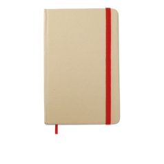 Carnet reciclabil, Paper, red