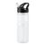 Sticla sport cu pai 600 ml, fara BPA, Everestus, NA01, plastic, transparent