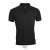 Tricou polo, 21AUG211, masculin, Poliester, Bumbac, 53x37x23 cm, Negru