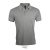 Tricou Polo, Sols, 21OCT1180, 54 x 40 x 34 cm, 3XL, masculin, Poliester, Bumbac, Gri