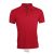 Tricou Polo, Sols, 21OCT1191, 56 x 40 x 25 cm, S, masculin, Poliester, Bumbac, Rosu