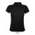 Tricou Polo, Sols, 21OCT0269, 56 x 40 x 31 cm, 3XL, feminin, Poliester, Bumbac, Negru