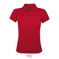   Tricou Polo, Sols, 21OCT0292, 56 x 40 x 22 cm, L, feminin, Poliester, Bumbac, Rosu