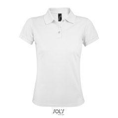   Tricou Polo, Sols, 21OCT0303, 56 x 40 x 22 cm, L, feminin, Poliester, Bumbac, Alb