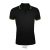 Tricou Polo Barbati, 42FEB234436, Pasadena Men, Bumbac, Masculin, Negru, Verde Lime, XL