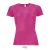 SPORTY-WOMEN TSHIRT- 140g, Polyester, Neon Pink, TWIN, L