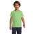 Tricou cu maneca scurta, la baza gatului, Sport, Copii, SOL'S, 2410E20850, Poliester, Verde apple, 3XL