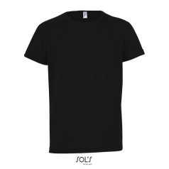   Tricou pentru Copii, 42FEB232847, Sporty Kids, Poliester, Masculin, Negru, 3XL