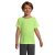 Tricou cu maneca scurta, la baza gatului, Sport, Copii, SOL'S, 2410E20867, Poliester, Galben neon, 4XL