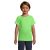 Tricou cu maneca scurta, la baza gatului, Sport, Copii, SOL'S, 2410E20862, Poliester, Verde neon, 3XL