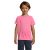 Tricou cu maneca scurta, la baza gatului, Sport, Copii, SOL'S, 2410E20874, Poliester, Roz neon, 3XL