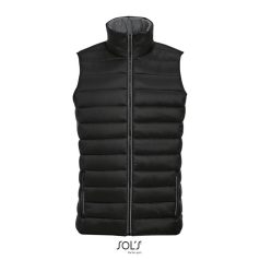 WAVE-BODYWARMER-BARBAȚI, Nylon, black, TWIN, XL