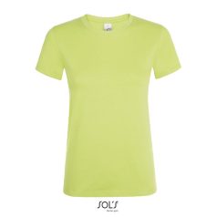 REGENT-WOMEN TSHIRT-150g, Cotton, Apple Green, TWIN, L