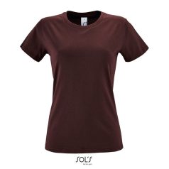 REGENT-WOMEN TSHIRT-150g, Cotton, Burgundy, TWIN, M