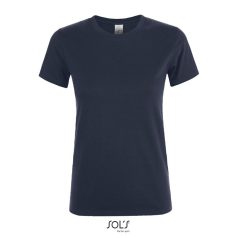 REGENT-WOMEN TSHIRT-150g, Cotton, French Navy, TWIN, M