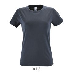 REGENT-WOMEN TSHIRT-150g, Cotton, Mouse Grey, TWIN, M