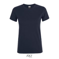   Tricou la baza gatului, Dama, maneca scurta, SOL'S, 2401E10124, Bumbac, Albastru navy, 3XL