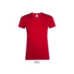 REGENT-WOMEN TSHIRT-150g, Cotton, red, TWIN, S