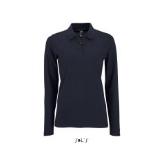   Tricou Polo, Dama, maneca lunga, SOL'S, 2401E10148, Bumbac, Albastru French navy, 3XL