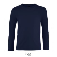   Tricou pentru Copii cu maneca lunga, 42FEB232826, Imperial LSL Kids, Bumbac, Unisex, Albastru French Navy, 3XL