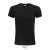 Tricou la baza gatului, Unisex, maneca scurta, SOL'S, 2401E10332, Bumbac, Negru deep, 4XL