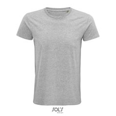 PIONEER-TSHIRT-175-BARBAȚI, Organic cotton, Grey Melange, M