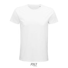 PIONEER-TSHIRT-175-BARBAȚI, Organic cotton, white, M