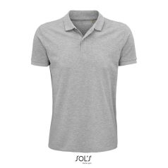   Tricou Polo, Barbati, maneca scurta, SOL'S, 2401E10410, Bumbac, Gri melange, 3XL