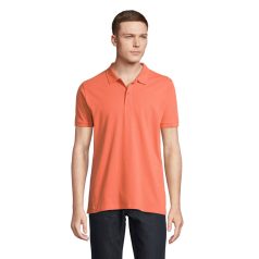   Tricou Polo, Barbati, maneca scurta, SOL'S, 2401E10425, Bumbac, Portocaliu pop, 3XL