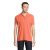 Tricou Polo, Barbati, maneca scurta, SOL'S, 2401E10425, Bumbac, Portocaliu pop, 3XL