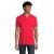 Tricou Polo, Barbati, maneca scurta, SOL'S, 2401E10434, Bumbac, Rosu, 3XL