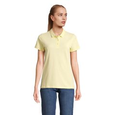   Tricou Polo, Dama, maneca scurta, SOL'S, 2401E10537, Bumbac, Galben deschis, L