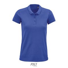 PLANET-WOMEN POLO-170g, Organic cotton, royal blue, L