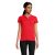 Tricou Polo, Dama, maneca scurta, SOL'S, 2401E10556, Bumbac, Rosu, 3XL