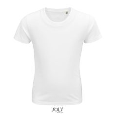 PIONEER-KIDS TSHIRT-175g, Organic cotton, white, L