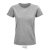 Tricou la baza gatului, Dama, maneca scurta, SOL'S, 2401E10578, Bumbac, Gri melange, 3XL