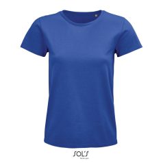 PIONEER-WOMEN TSHIRT-175g, Organic cotton, royal blue, XXL