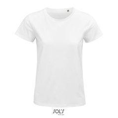 PIONEER-WOMEN TSHIRT-175g, Organic cotton, white, S