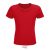 CRUSADER-KIDS TSHIRT-150g, Organic cotton, red, M