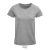 CRUSADER-WOMEN TSHIRT-150g, Organic cotton, Grey Melange, XXL