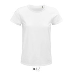 CRUSADER-WOMEN TSHIRT-150g, Organic cotton, white, L