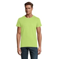   Tricou la baza gatului, Barbati, maneca scurta, SOL'S, 2401E10623, Bumbac, Verde apple, 3XL