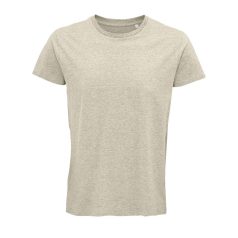   Tricou la baza gatului, Barbati, maneca scurta, SOL'S, 2401E10667, Bumbac, Bej heather, L